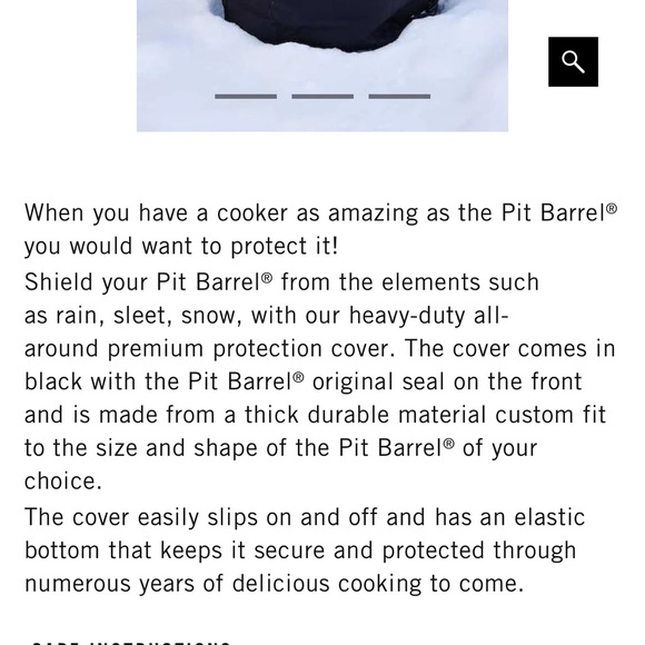 NEW Pit Barrel Junior Cooker covers - Picture 6 of 9